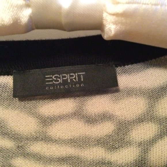 Esprit Collection Dress Animal Print Sweater Style Dress - Picture 3 of 4